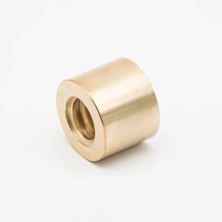 Écrou à vis trapézoïdal en bronze